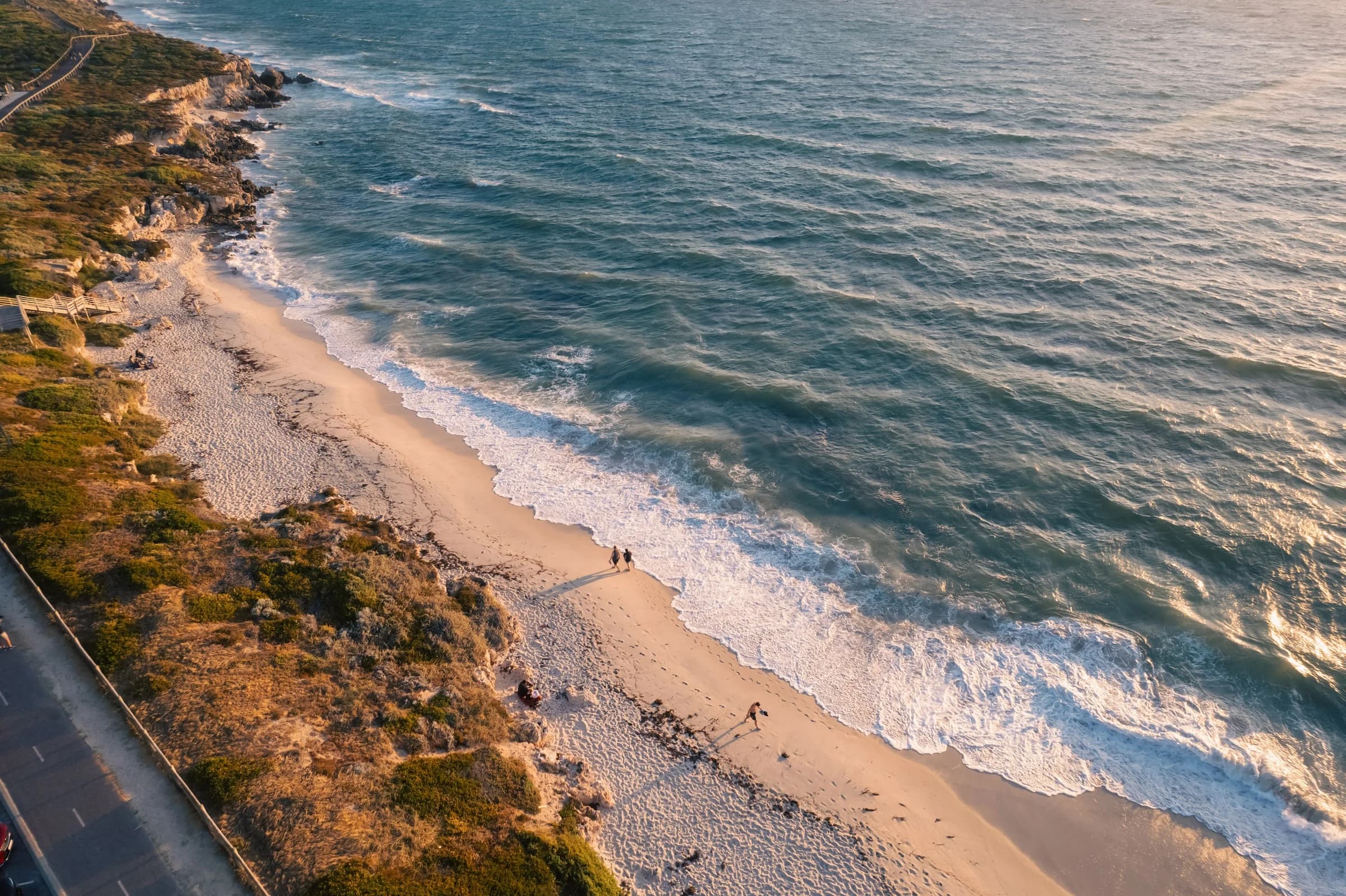 Two Souls on a Golden Shore